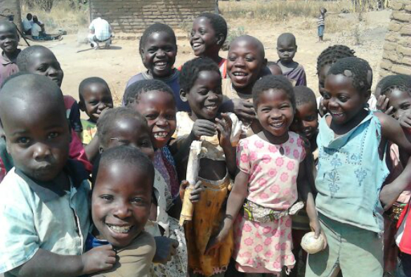 Malawian children. Credit: Dr Carina King