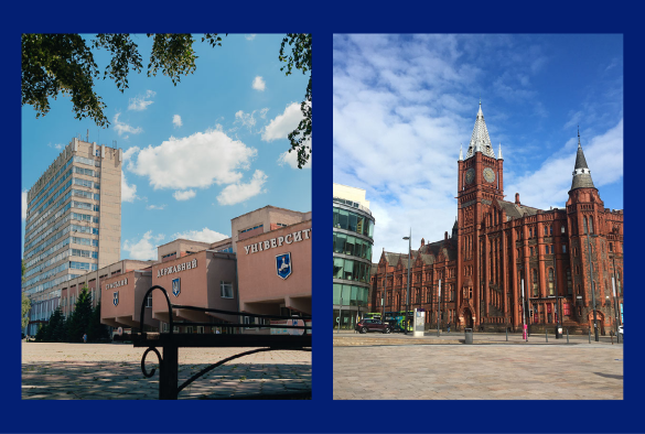 The University twinned with Sumy State University in Ukraine