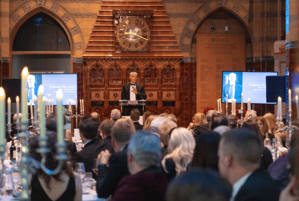Vice Chancellor Tim Jones speaking at the VGM