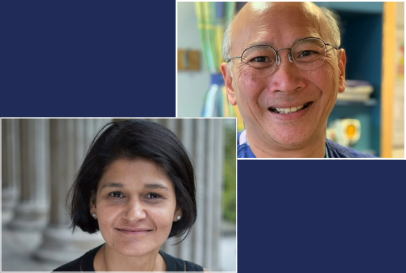 Professor Reecha Sofat and Professor Saye Khoo