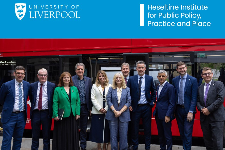 Cover image from the report, University logo, report title and group photo